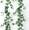 Fonyiunce 2 Pièces Lierre Artificiel,Verdissement de Mur Vert Artificiel,Adapté aux Balançoires,Mariages,Bureaux,Fêtes, Noël,Décorations de Balcon, Fausses Plantes