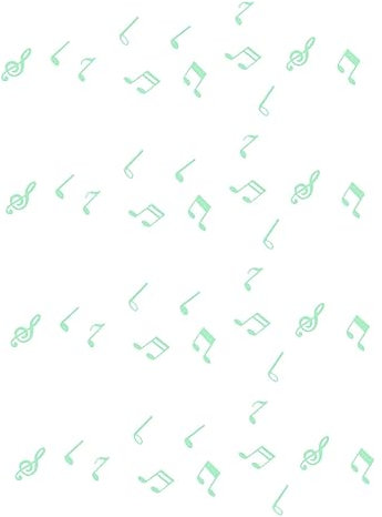 Angoily 4sätze Nachtleuchtende Musiknoten Wandaufkleber Nachtleuchtender Aufkleber Nachtlicht-wandtattoos Nachtleuchtender Wandaufkleber Wandtattoo Aufkleber Für Wand Für Zuhause Und Hotel