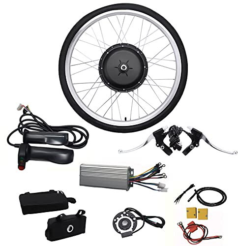 Elektrisches Fahrrad-Set, 26 Zoll, Umbausatz für E-Bike, Vorderrad, 36 V, 250 W, einstellbare Geschwindigkeit, Umwandlungsmotor-Set, zum Umbau eines Fahrrads