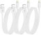 3 Pack iPhone Charger Cable 1.8M [Apple MFi Certified] Lightning to USB Cable Lead 6 Foot, 2.4A Fast Charging Cable for iPhone 14 13 12 11 Pro Max XS XR X 8 7 6 Plus 5, iPad and iPod