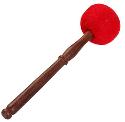 Mazo de cuencos tibetanos - Mazo de madera | Instrumentos musicales Herramientas de limpieza de energía para la tranquilidad interior Práctica de atención plena