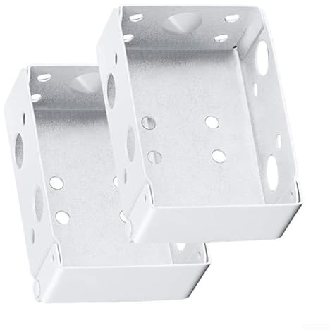 Supports de fixation pour stores vénitiens utilisés avec des modèles horizontaux en bois synthétique de 50 mm