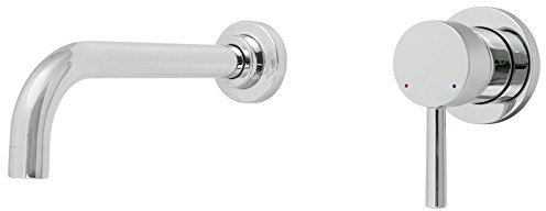 Welfenstein 2-Loch Unterputz Armatur 37H-BM34E Wasserhahn für Waschschale Waschtisch