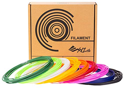 XYZprinting RFPCLXTW00F 200gr filament PCL 9 colors