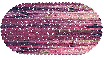 Chickw1 Badezimmer Duschmatten Dusche rutschfest, Badematte Rutschmatte Duscheinlage für Badezimmer Antibakteriell mit Saugnäpfe Anti-Rutsch-Badewanneneinlage (70 * 35,Lila)