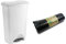 Addis Everyday Family Pedal Bin, 50 Litre, White + 20x Liners