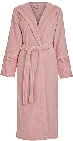Pip Studio Kapuzen-Bademantel Soft Zellige | Pink - L