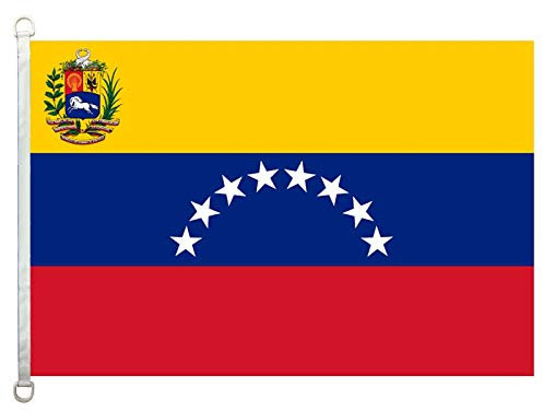 nothing Bandera de Venezuela (estado), 90 x 150 cm, 100% poliéster, pancarta, impresión digital
