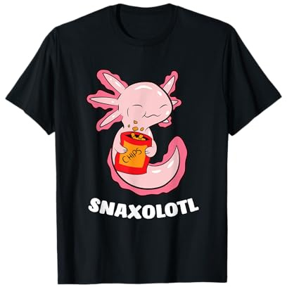 Axolotl Snaxolotl Axolotl Axolotl Süßigkeiten Snaxolotl T-Shirt