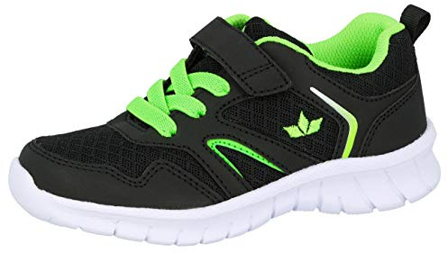 Lico Freizeitschuh Skip VS Jungen Klettschuh, Schwarz, 33 EU