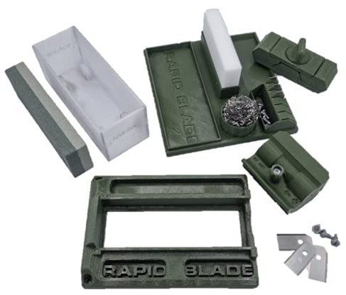 Rapid Blade - Schleifvorrichtung Mähroboter Mähmesser Mähklingen (Schleifpaket)