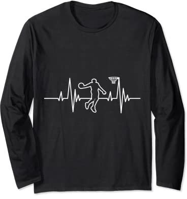 Basketball player top basketball team basketball jersey Long Sleeve T-Shirt