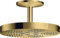 hansgrohe AXOR One Duschkopf 280 1 Strahlart mit Deckenanschluss, 48493990, Farbe: Polished Gold Optic