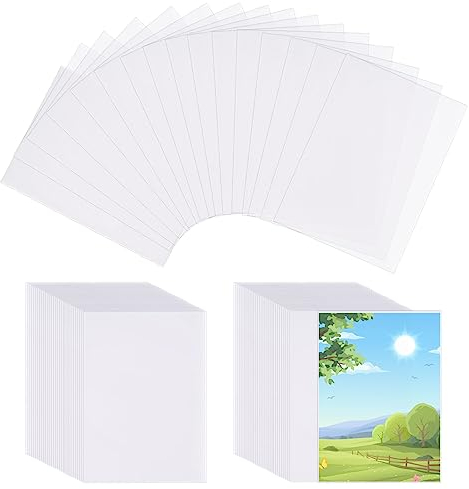 200 Stück Klare Kartenhüllen Sleeves, 6.4x9cm Sammelkarten Hüllen, Wasserdicht Karten Hüllen, Transparente Kartenhüllen, Karten Sleeves für Kpop Photocard, Karten etc.