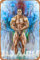 Kevin Levrone Bodybuilding-Kunst-Poster, Metall-Blechschild, 20,3 x 30,5 cm, Männerhöhle, Retro-Vintage-Wanddekoration