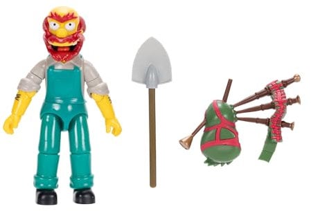 La Action Figure da Collezione Willie del Giardiniere dei Simpsons da 5 Pollici