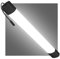 IEGLED Tubo Led 60CM, 30W 3300LM, IP65 Impermeable Fluorescente Led, Lampara Regleta Led para Garaje, Oficina, Sótano, Taller, Cocina, Baño, Almacén, Blanco Natural 4000K, Negro