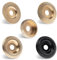 5PCS Angle Grinder Wood Carving Disc Set for 4 and 4 1/2, Attachments with 5/8 inch Arbor, Grinder Cutting Disc Wood Shaping Tools, Grinding Wheel Shaping Disc for Cutting