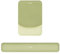MOSISO Wrist Rest Support for Mouse Pad&Keyboard Set, Rectangular Ergonomic Mousepad Non-Slip Base Home/Office Pain Relief&Easy Typing Pad with Neoprene Cloth&Raised Curved Memory Foam, Olive Green