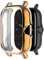 BYISYUE Hülle für Amazfit GTS 3 Schutzfolie Schutzhülle, Silicone TPU Displayschutz Case Cover, Anti-Kratz Anti-Staub Schutz Gehäuse für Amazfit GTS 3 (Rose)