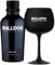 Bulldog London Dry Gin 70cl + Bicchiere Ballon Originale Vetro Nero Opaco