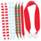 BESTonZON 8stücke Weihnachts-mini-schals Für Weinflaschen Strickdeko Für Partys Und Süße Weihnachtsaccessoires Für Festliche Anlässe Und Heimdekoration
