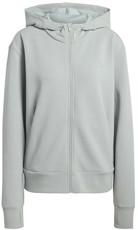Adidas Damen D4t Workout Full Zip Hooded Sweatshirt Kapuzenpullover