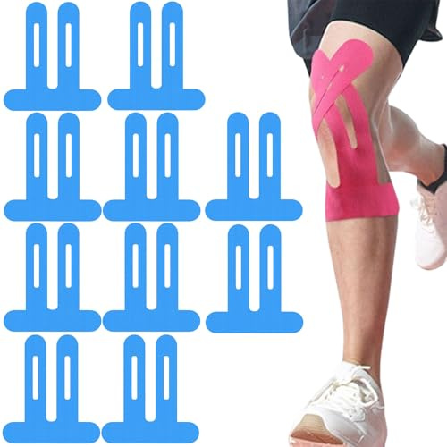 panolu tapex,tapex knie,vorgeschnittener muskelpatch-knieschoner,biohofer knieschoner tape,muskelpatch knieschoner,kinesiotapes knie vorgeschnitten,10 stück knie tape bandage knie stabilisierung-A
