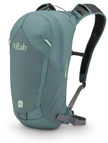 Rab Tygen Backpack - Sage - 12L(Back - M) | Lightweight Breathable Daypack, for Travel, Hiking, & Commuting