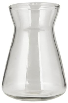 Hyazinthenvase schmaler Hals mundgeblasen Öffnung Ø:5,5 cm H: 10,5 Ø: 6,8