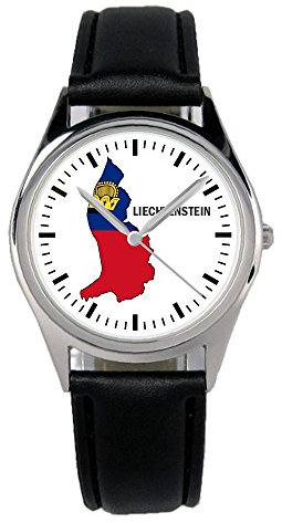 Liechtenstein Geschenk Artikel Idee Fan Uhr B-1121