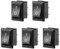 sourcing map 5stk. AC 125V/6A 250V/3A SPST 2 Anschluss 2 Position On/Off Boot Wippschalter de