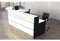 Bari große L-Theke für Büro & Praxis/mit Beratungsplatz/Weiß