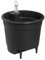 Elho Self-watering Insert 24 - Accessori per Interno accessori - Ø 23.7 x H 22.2 cm - Nero/Living Black