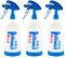 Kwazar 3x Mercury Super Pro+ 360 Grad Viton Sprühflasche Flasche blau 1 L Liter