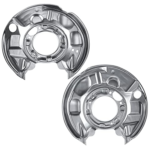 Frankberg 2x Ankerblech Bremsscheibe Hinten Kompatibel mit C-Klasse W203 S203 CLC-Klasse CL203 CLK C209 A209 SLK R171 2000-2011 2034230320