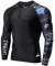 LAFROI Herren Langarm UPF 50+ Kompressionsshirt Rash Guard-CLYYB (Asymmetric Gaze,XL)