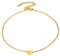 FindChic Beste Partnerarmband Buchstabe Armskette D Tiny Damen Armbänder für Paar Pärchen