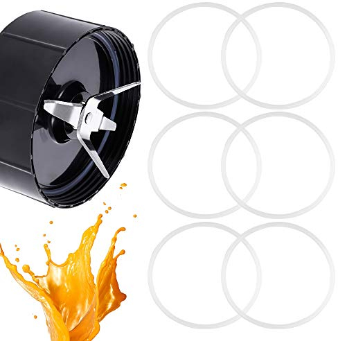 OLRWSLG 6 Stücke Mixer Dichtung Ring Gummi Dichtungsring O-Typ Ersatzteil Dichtung Mixer Blender Zubehör, für Rühr der 250W-Serie