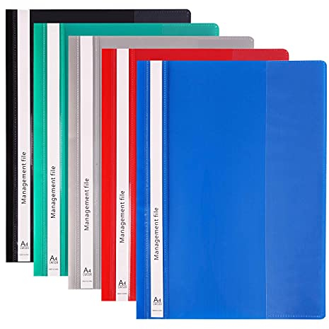 GUOKOFF A4 Schnellhefter, aus Kunststoff, A4 Sichthefter, Präsentations-Schnellhefter, 30 Stück