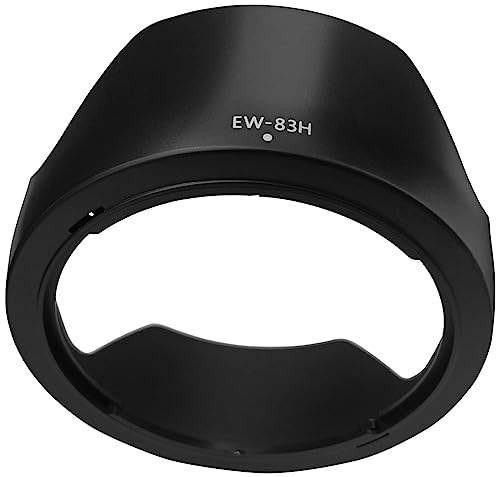 EW-83H Gegenlichtblende Sonnenblende Streulichtblende für Canon EF 24–105mm f/4L ist USM (Nicht für II USM), HUIPUXIANG 77mm Digitale Tulpenblumen-Gegenlichtblende