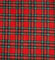 CRS Fur Fabrics 5056653820712 Bedruckter Polar-Fleece-Stoff – rotes Schottenkaro, 1 m, 150 x 100 cm, Polyester, 1Mtr 150cmx100cm