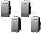 Invertitore 1P 16A Unipolare, Compatibile Con Bticino Living Light (4 Pezzi, Grigio)