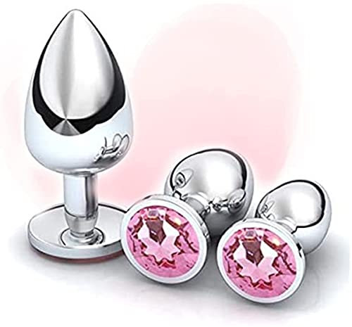SmartRing 3pcs Round Metal Training Socket, Waterproof Body Muscle Relaxation (pink)