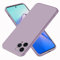 EASSGU Custodia per iPhone 11 Pro Max (6.5 Inches), Cover Morbida in Silicone TPU - Erba Viola