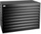 EVOLAR Evo-Cover Abdeckung/Verkleidung für Klimaanlage und Wärmepumpe für Außengerät Garten Balkon – Schutzgitter/Sichtschutz aus Aluminium mit Lamellen – Modell: SMALL, Farbe: SCHWARZ