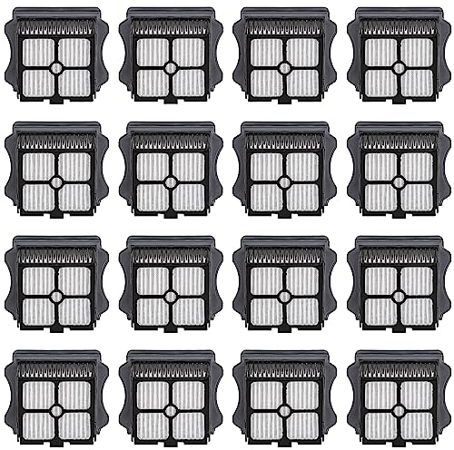 MIBUMIKI Filtri HEPA, 16 pezzi, compatibili con Tineco iFloor 3/Floor One S3/S5/S5 Pro, kit di filtri per aspirapolvere Wet Dry