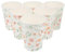 HAPINARY 32 Pièces En Carton Gobelets En Papier De Fête Petits Gobelets En Papier Tasse De Fête D'anniversaire Porte-boisson De Fête à Motifs Floraux Fleurs Porte-