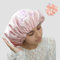 Oliver & Emilia Luxury Shower Cap for Women - Reusable, Waterproof, and Stylish Hair Protection with Non-Slip Silicon Grip - Perfect for Long Hair, Ideal Bath Accessories - One Size Fits Most