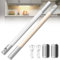 Under Cabinet Light,4000mAh Rechargeable Battery Operated Motion Sensor Light Indoor,72LED Magnetic Dimmable Closet Lights with 3 Color Modes, 41cm Night Light for Kitchen,Wardrobe,Cabinet